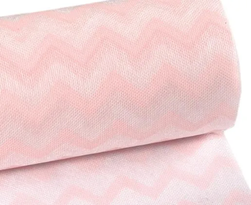 NON WOOVEN ΤΥΠΩΜΕΝΟ ΣΕΒΡΟΝ 60CM / 18M