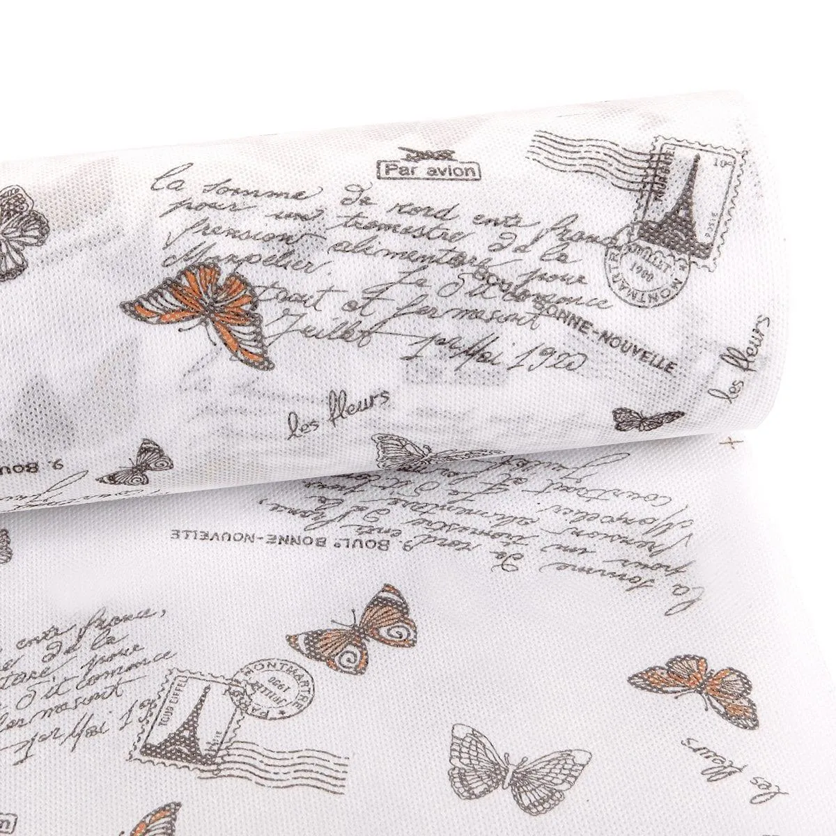 NON WOOVEN ΤΥΠΩΜΕΝΟ ΠΕΤΑΛΟΥΔΑ 60CM / 18M