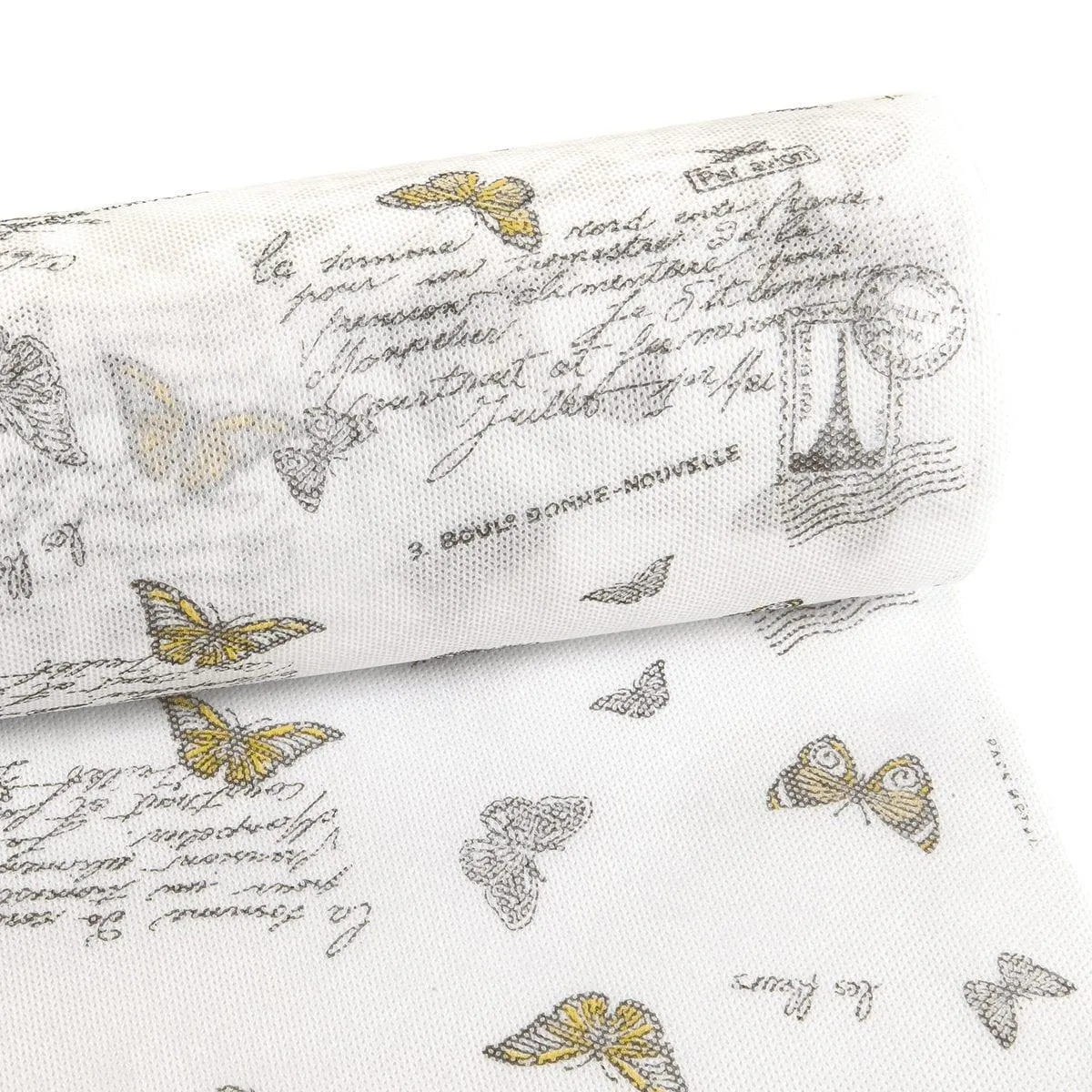 NON WOOVEN ΤΥΠΩΜΕΝΟ ΠΕΤΑΛΟΥΔΑ 60CM / 18M