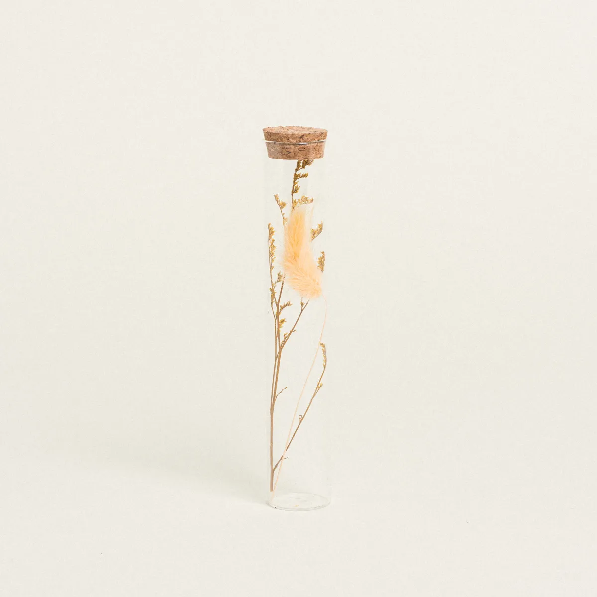 ΓΥΑΛΙΝΟΣ ΣΩΛΗΝΑΣ ΜΕ ΚΛΑΔΙΑ 3 x 18 cm